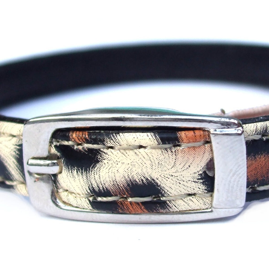 Leopard Print Cat Collar