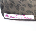 zLuxury Leopard Bone Dog Blanket