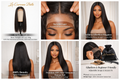 Raw Vietnamese Hair 22 Inch (55cm) 5x5 HD Lace Wig – 200% Density