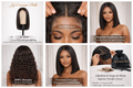 Luxury Bone Straight Bob Wig – 2x6 HD Lace Closure, 200% Density